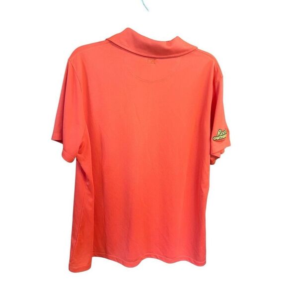 Cutter & Buck Womans  Hersey Reeses  Polo Shirt Sz XXL  Orange  NWT - Picture 2 of 7